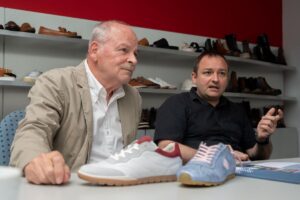 Gerhard Kurt Mayer und Robin Mayer von G.K. Mayer Shoes in Rodalben
